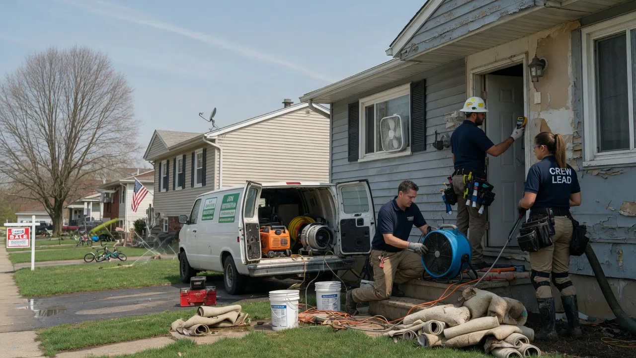 Flood Cleanup in Sullivan, OH near me